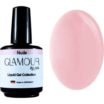 Glamour By Mia Liquid Nude Parlak Kalıcı Jel Oje