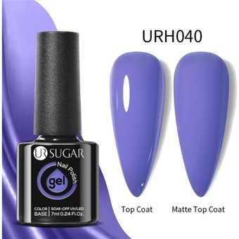Ursugar Color Base URH040 Mavi Mat Kalıcı Oje