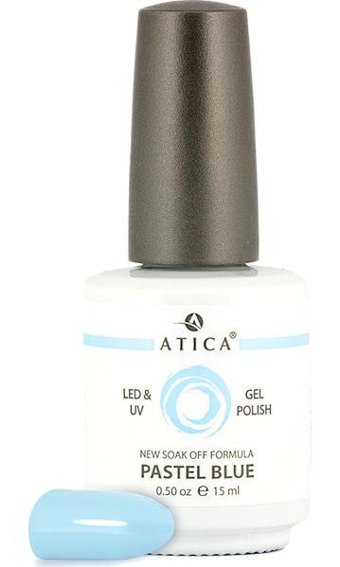 Atica 78 Mavi Parlak Kalıcı Oje