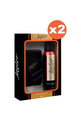 Jagler Classic 4 Parça Erkek Parfüm Deodorant Seti EDT 50 ml + Deodorant 2x100 ml