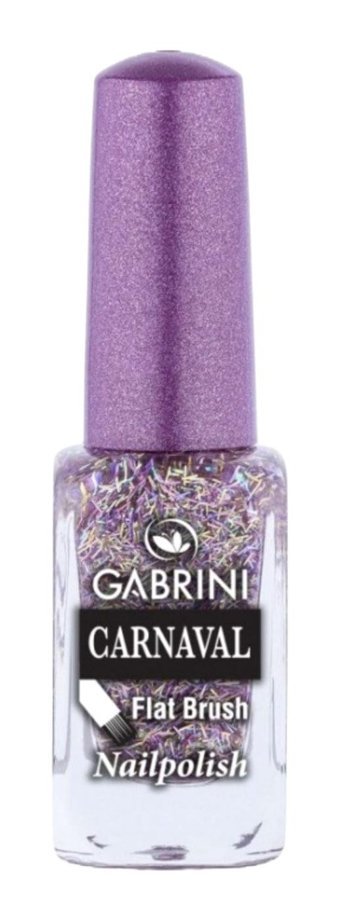 Gabrini Orchid Bouquet Serisi Flo Paradise C3 Mor Işıltılı Simli Oje