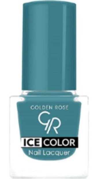 Golden Rose Ice Color Nail Lacquer 181 Mavi Parlak Oje