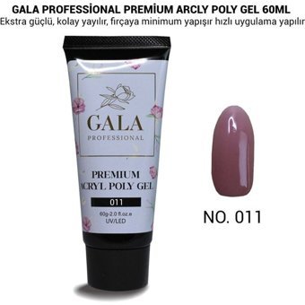 Gala Smart Premium 11 Mor Parlak Kalıcı Oje