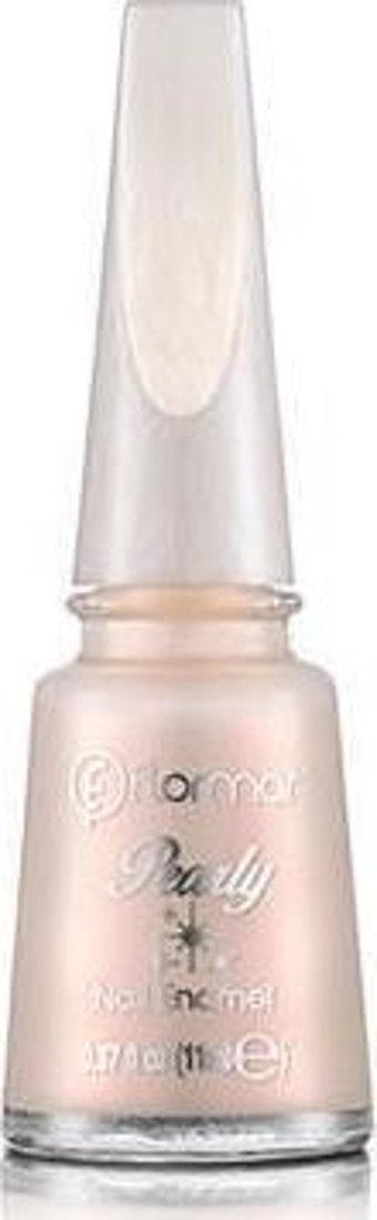 Flormar Pearly 308 Pembe Sedefli Simli Oje