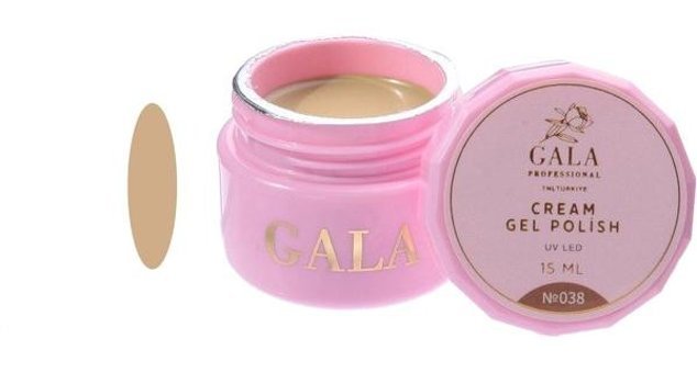 Gala Smart Professional Cream 38 Krem Parlak Kalıcı Jel Oje