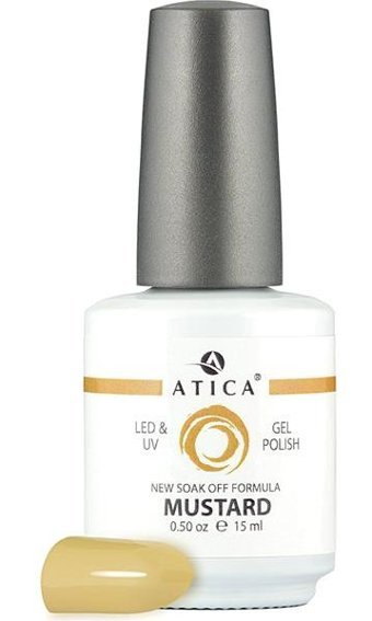 Atica 126 Hardal Parlak Kalıcı Oje