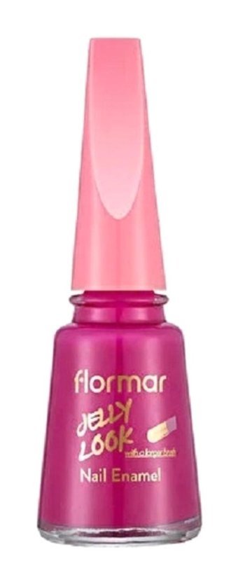 Flormar Jelly Look JL92 Mor Parlak Jel Oje