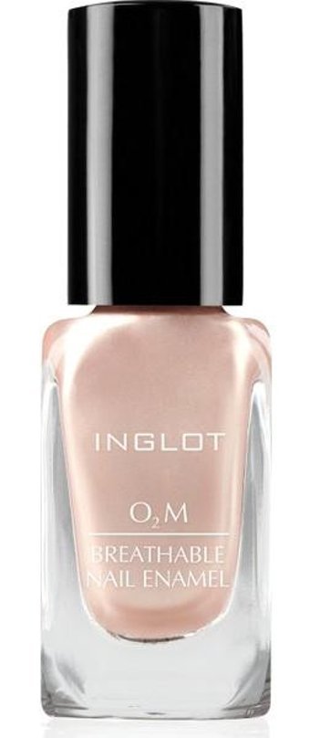 Inglot O2M Breathable Nail Enamel 630 Krem Sedefli Simli Oje
