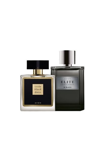Avon Elite Gentleman In Black İkili Erkek-Kadın Parfüm Seti EDP