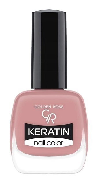 Golden Rose Keratin Nail Color 18 Pembe Parlak Oje