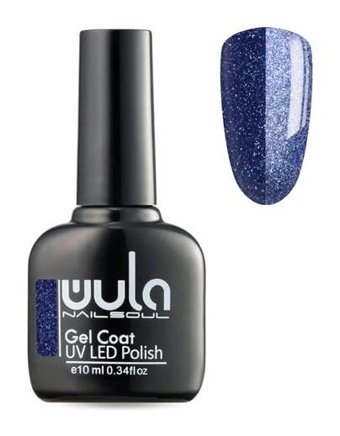 Wula Nailsoul Lunar Shine Disco 713 Mor Işıltılı Kalıcı Simli Oje