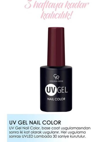 Golden Rose Uvgel 132 Mor Parlak Oje