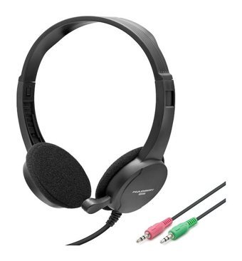 Hadron HD1296 Silikonlu Mikrofonlu 3.5 mm Jak Kablolu Kulaklık Siyah
