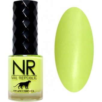 Nail Republic Stamping 14 Yeşil Metalik Kalıcı Oje