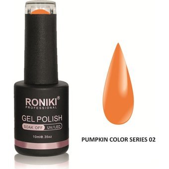 Roniki Pumpkin Color 02 Kahverengi Parlak Kalıcı Oje