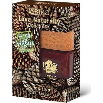 Mara Love Naturally Palmatum Kahverengi Işıltılı Kalıcı Simli Oje