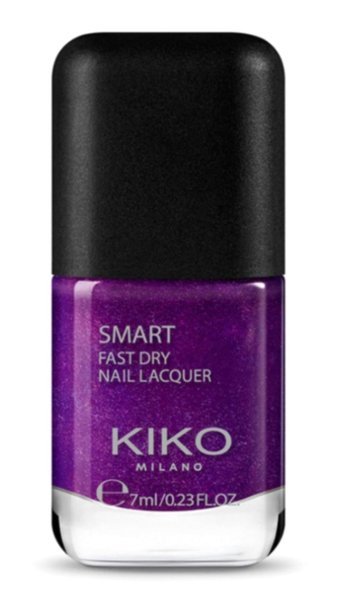 Kiko Milano Smart Fast Dry Imperial Violet 24 Mor Parlak Oje