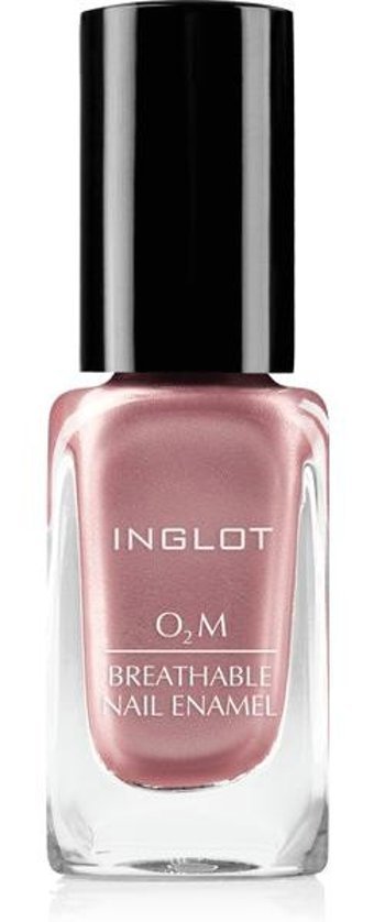 Inglot O2M Breathable Nail Enamel 431 Mor Sedefli Simli Oje