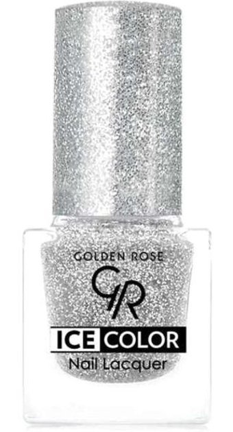 Golden Rose Ice Color Nail Lacquer 194 Gümüş Parlak Simli Oje