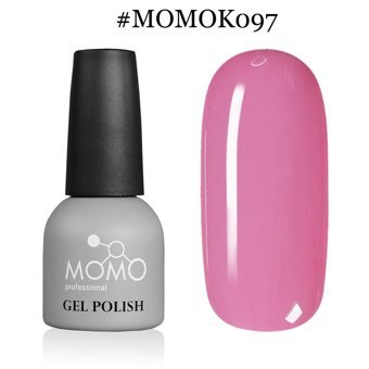 Momo K097 Pembe Parlak Kalıcı Oje