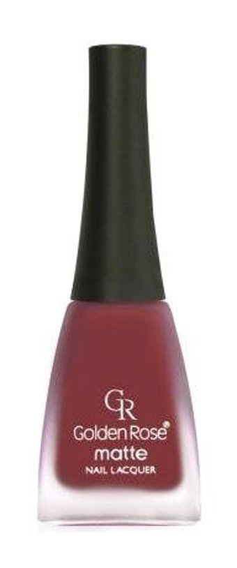 Golden Rose Nail Lacquer 5 Bordo Mat Oje