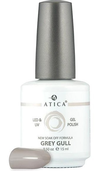 Atica 5 Gri Parlak Kalıcı Oje