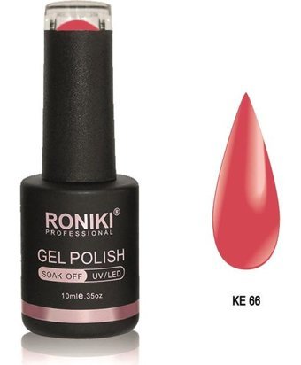 Roniki Passionate Samba KE66 Pembe Parlak Kalıcı Oje