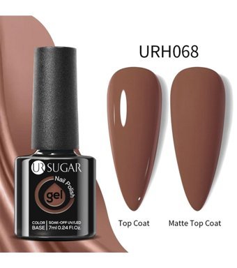 Ursugar Color Base URH068 Kahverengi Mat Kalıcı Oje