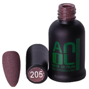 Anıl Professional Cosmetics 205 Mor Işıltılı Kalıcı Simli Oje