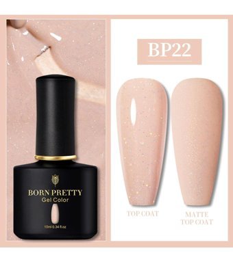 Born Pretty Pro BP22 Pembe Parlak Kalıcı Oje