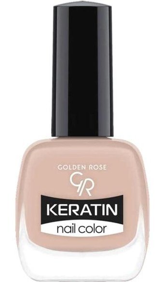 Golden Rose Keratin Nail Color 12 Pembe Parlak Oje