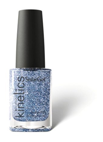 Kinetics Builder Base Coat 451 Mavi Işıltılı Simli Oje