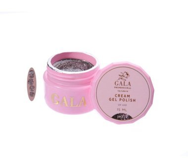 Gala Smart Professional Cream 114 Mor Işıltılı Kalıcı Simli Jel Oje