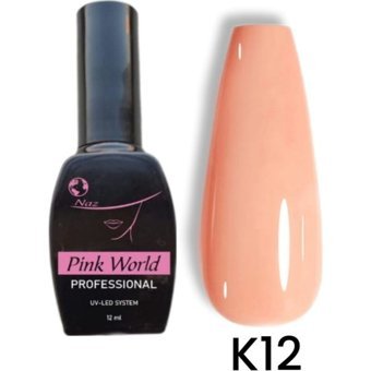 Pink World K12 Pembe Parlak Kalıcı Oje