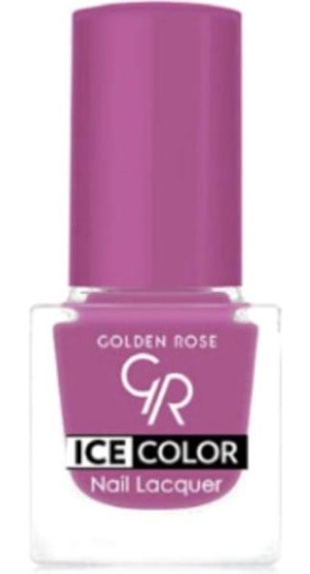 Golden Rose Ice Color Nail Lacquer 193 Mor Parlak Oje