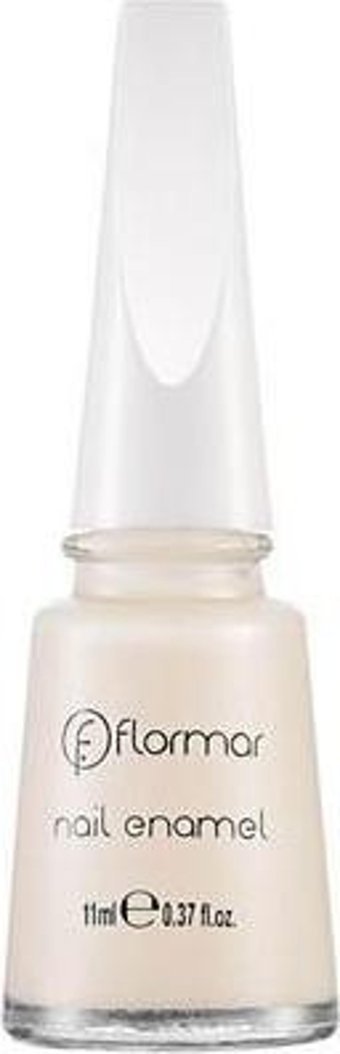 Flormar Nail Enamel 227 Rakı Beyazı Parlak Jel Oje