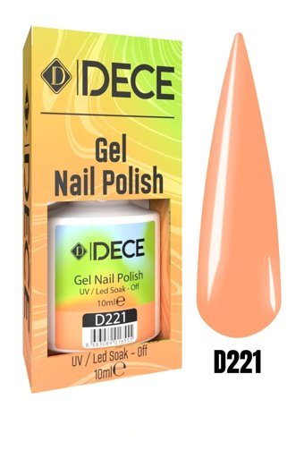 Dece D221 Turuncu Parlak Kalıcı Oje