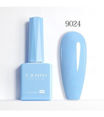 Canni Hema Free 9024 Mavi Parlak Kalıcı Oje