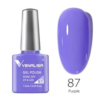 Venalisa Uv Led Purple 87 Mor Parlak Kalıcı Oje