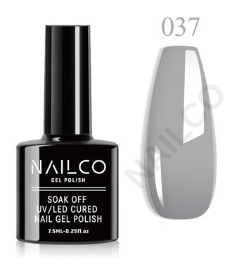 NailCo NC037 Gri Parlak Kalıcı Oje
