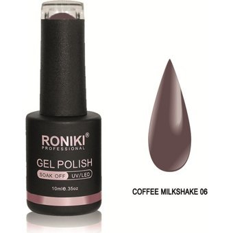 Roniki Coffee Milkshake 06 Mor Parlak Kalıcı Oje