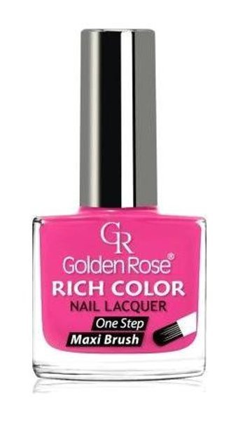 Golden Rose Rich Color Nail Lacquer 08 Pembe Parlak Oje
