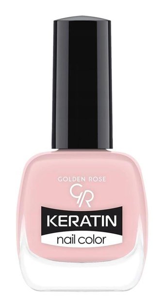 Golden Rose Keratin Nail Color 13 Pembe Parlak Oje