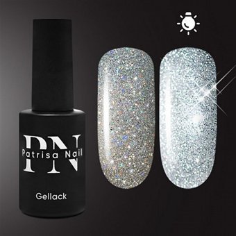 Patrisa Nail Ice Flash Gümüş Işıltılı Kalıcı Simli Oje