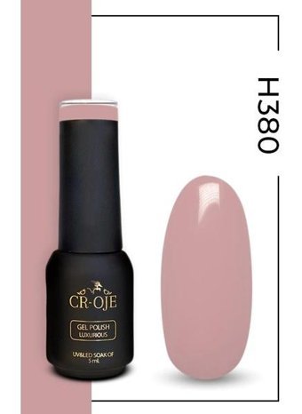 Cr-Oje H380 Nude Parlak Kalıcı Oje