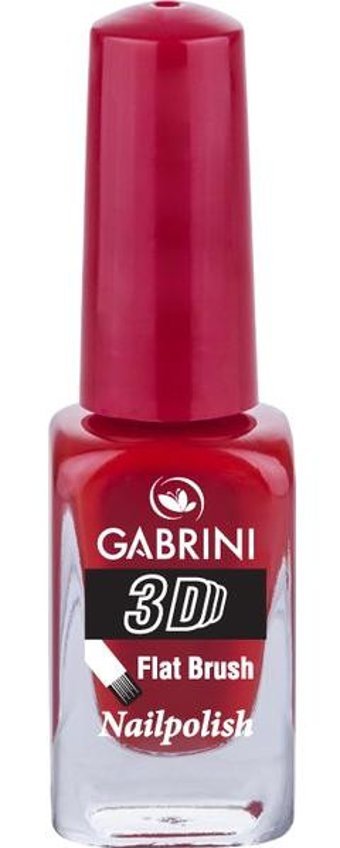 Gabrini 3D 37 Kırmızı Parlak Oje