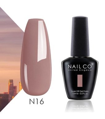 NailCo United Kingdom 16 Nude Parlak Kalıcı Oje