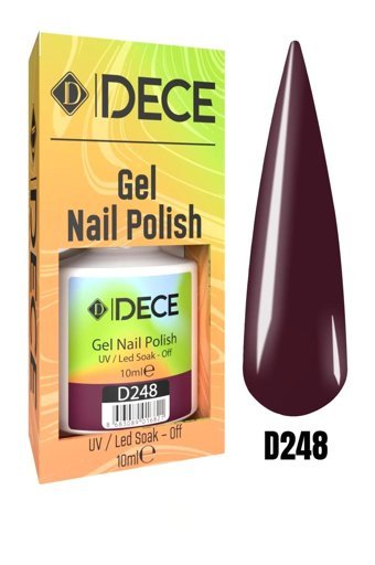 Dece D248 Kahverengi Parlak Kalıcı Oje