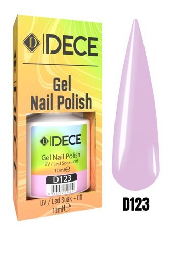 Dece D123 Pembe Parlak Kalıcı Oje