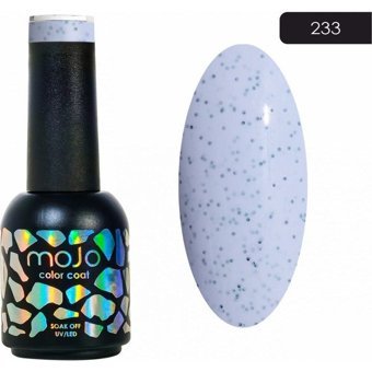 Mojo Sorbet M233 Mavi Parlak Kalıcı Simli Oje